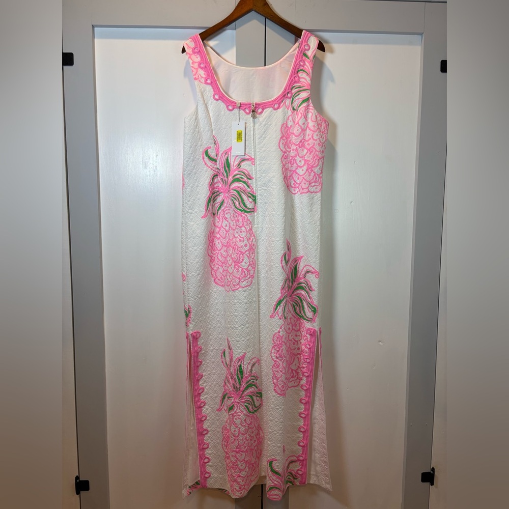 Lilly Pulitzer Marleigh Maxi
Shift Party Like A Pineapple Size 16 NWT - Picture 4 of 16
